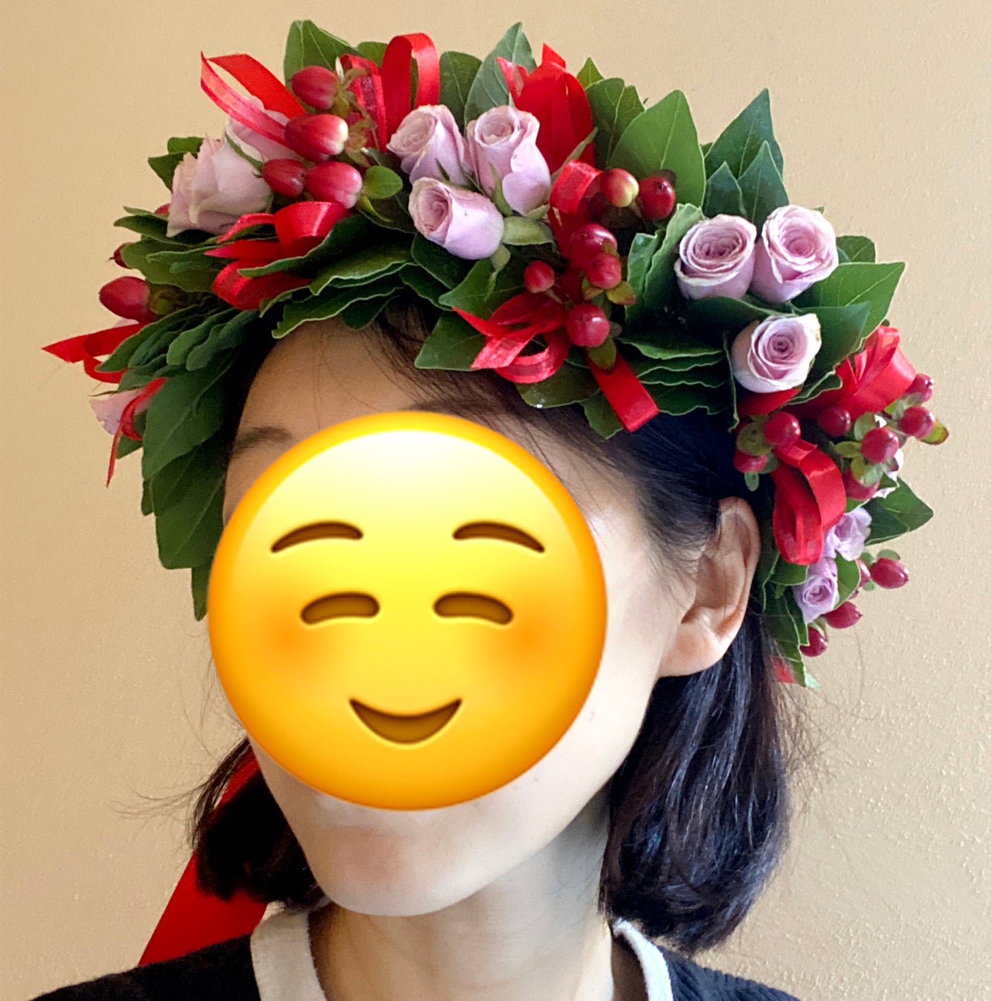 Laurel Wreath Pink - Corona di Laurea