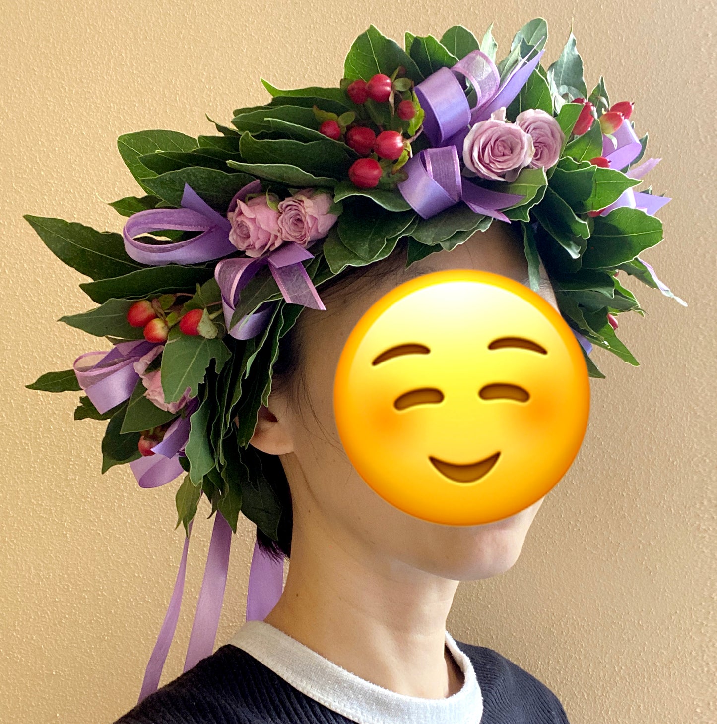 Laurel Wreath Viola - Corona di Laurea