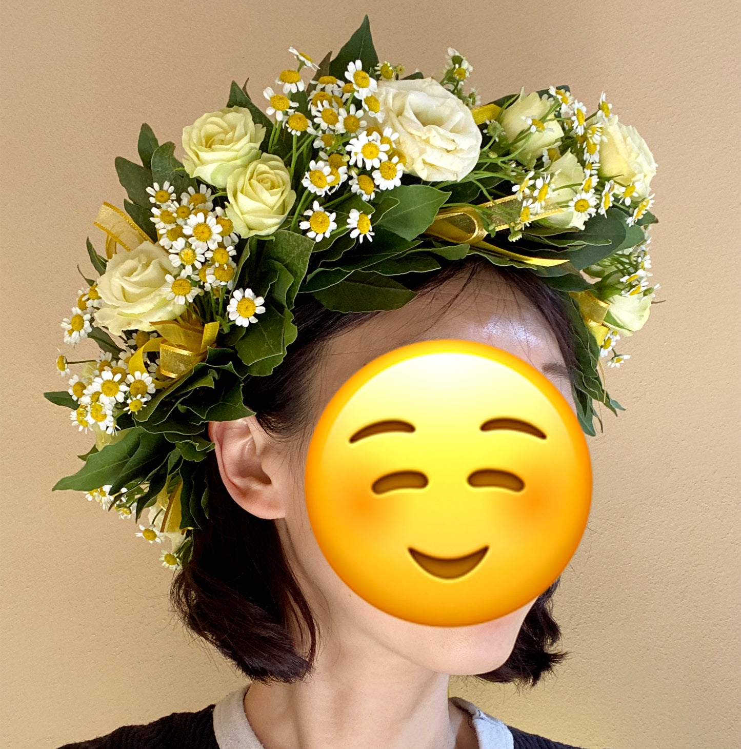 Laurel Wreath Yellow - Corona di Laurea