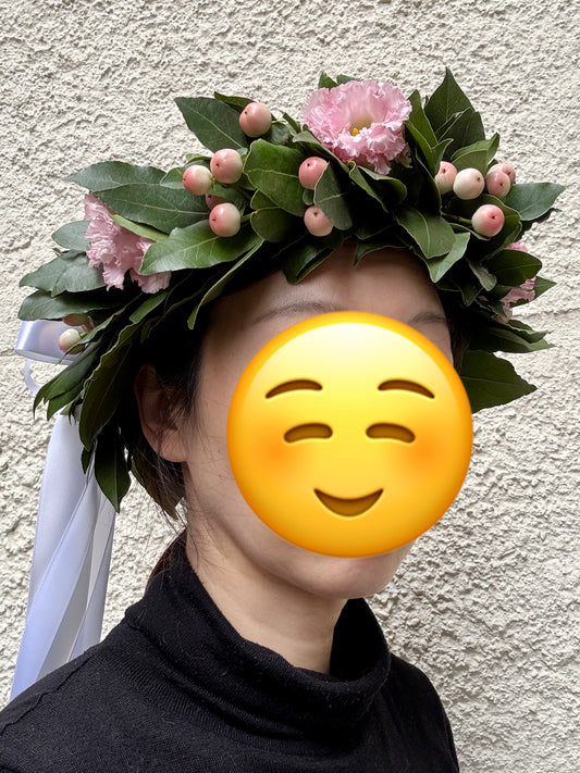 Laurel Wreath Pink Pink - Corona di Laurea