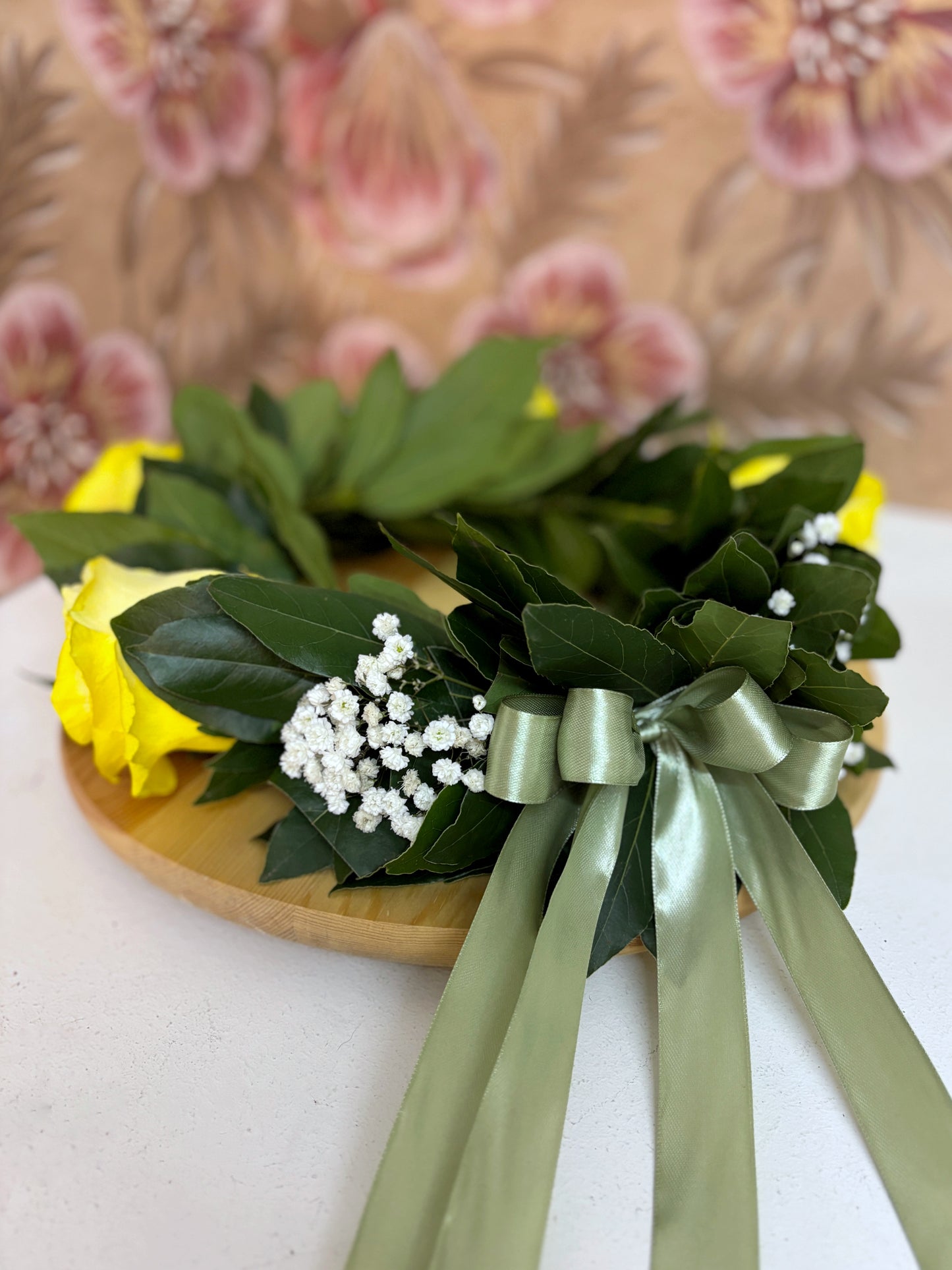 Laurel Wreath Yellow - Corona di Laurea
