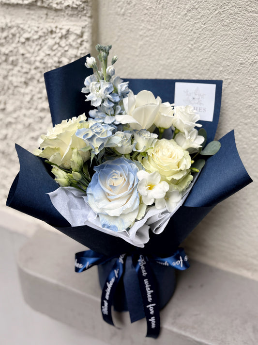 Graduation Mini Mixed Fresh Flower Bouquet