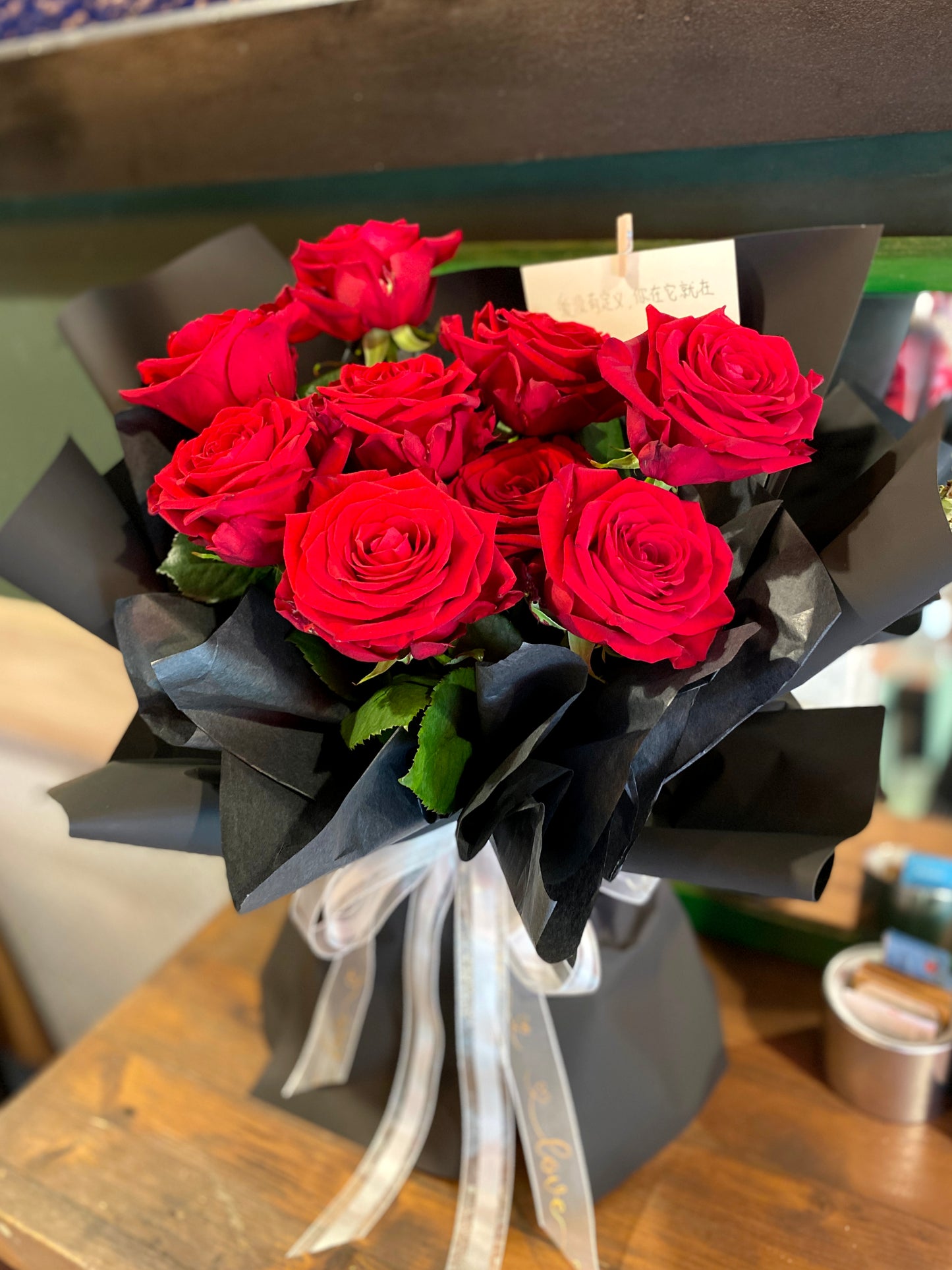 Fresh Flower Bouquet Red Roses