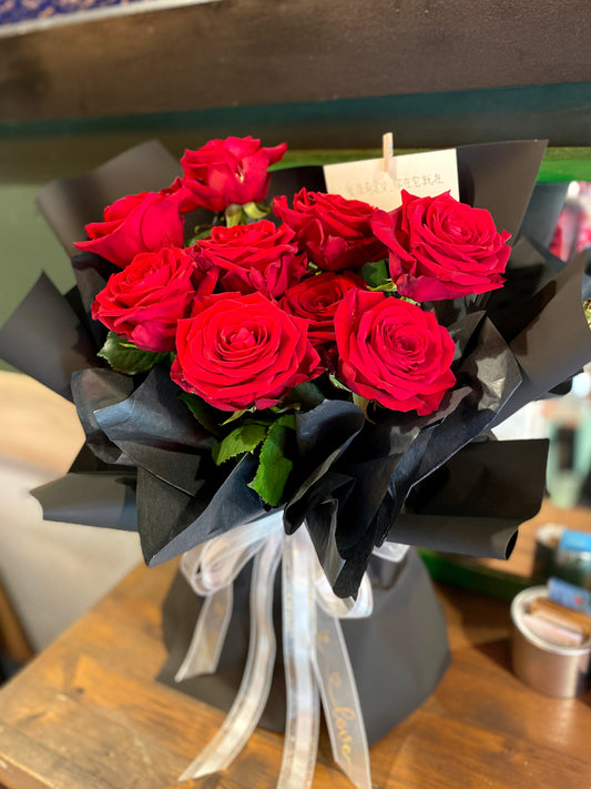 Fresh Flower Bouquet Red Roses